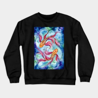 Watercolour Koi Crewneck Sweatshirt